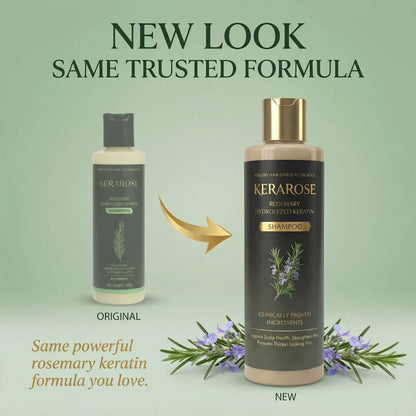 Kerarose Rosemary + Keratin Shampoo (100ml)