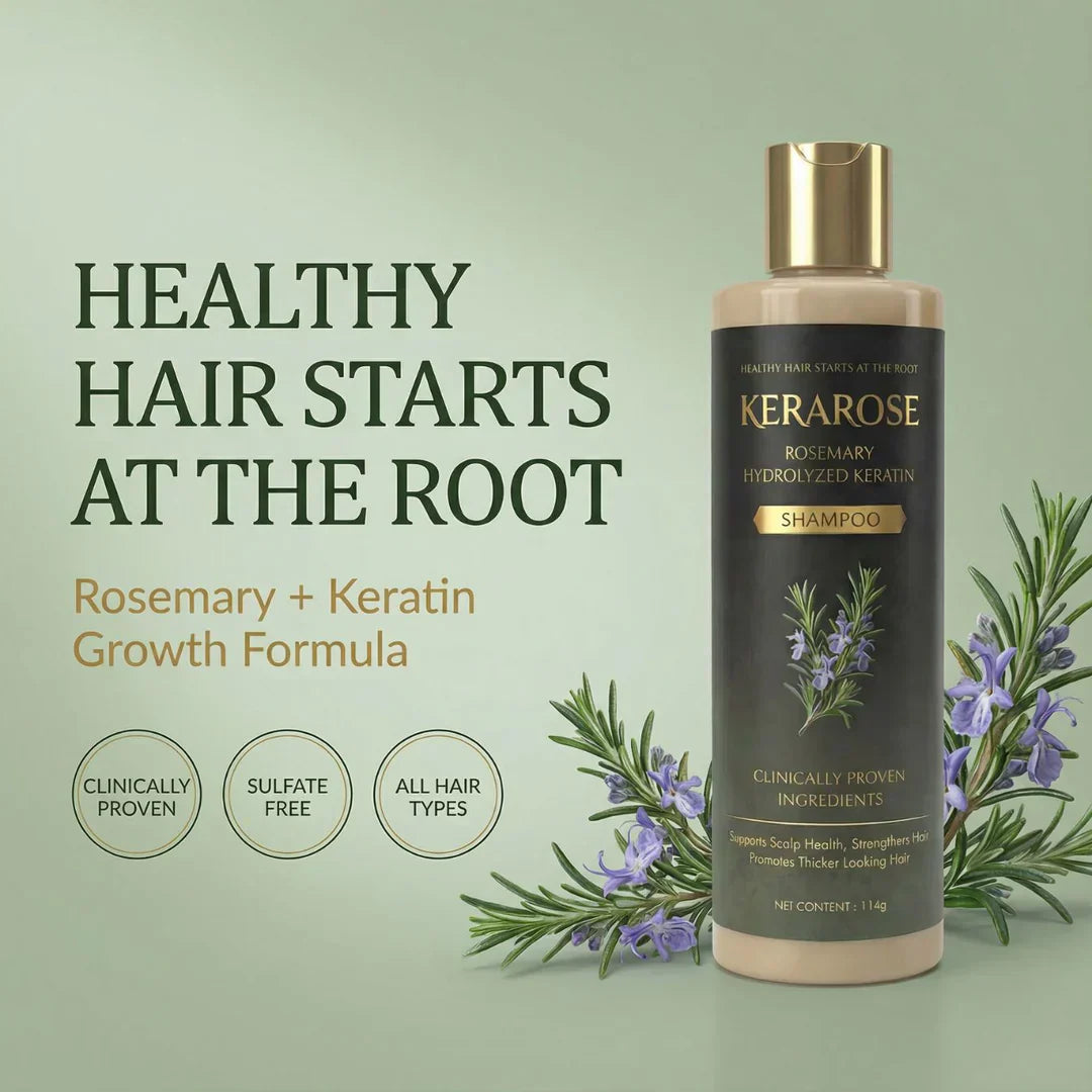 Kerarose Rosemary + Keratin Shampoo (100ml)