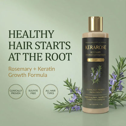 Kerarose Rosemary + Keratin Shampoo (100ml)