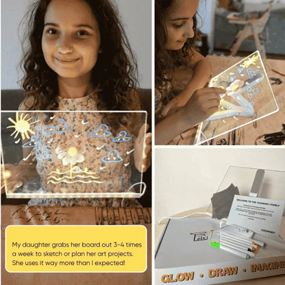 GlowPad by Yogya - LED Drawing Board