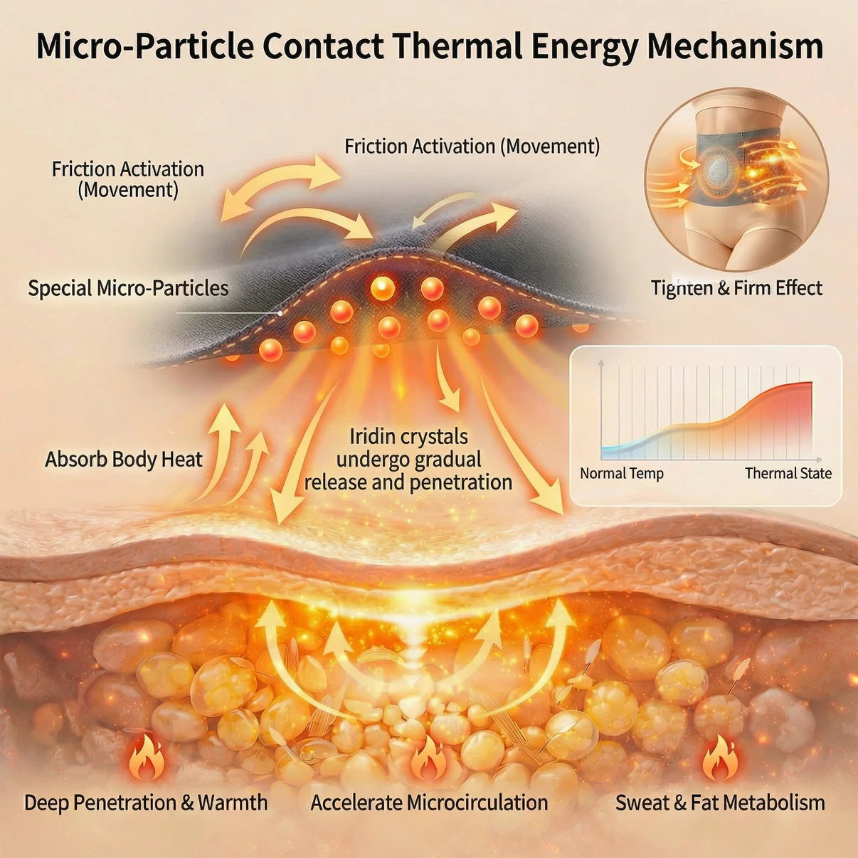 Berberine 4-in-1 Micro-Particle Shaper Shorts