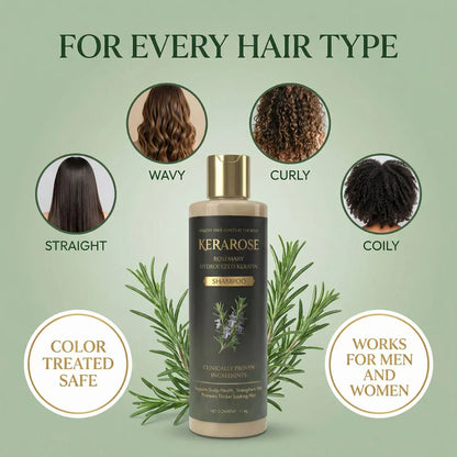 Kerarose Rosemary + Keratin Shampoo (100ml)