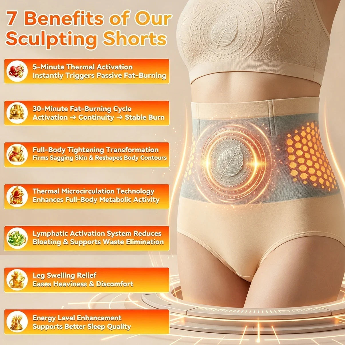 Berberine 4-in-1 Micro-Particle Shaper Shorts
