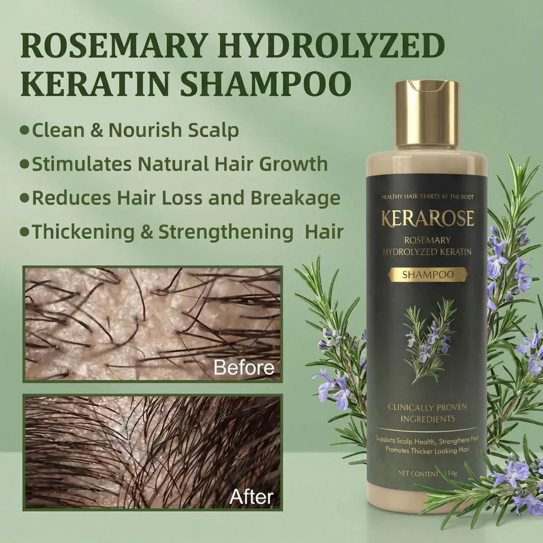 Kerarose Rosemary + Keratin Shampoo (100ml)