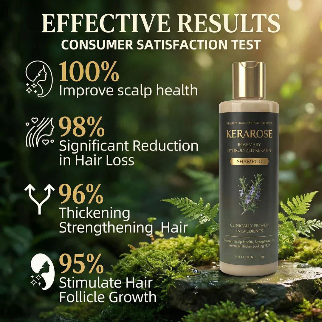 Kerarose Rosemary + Keratin Shampoo (100ml)