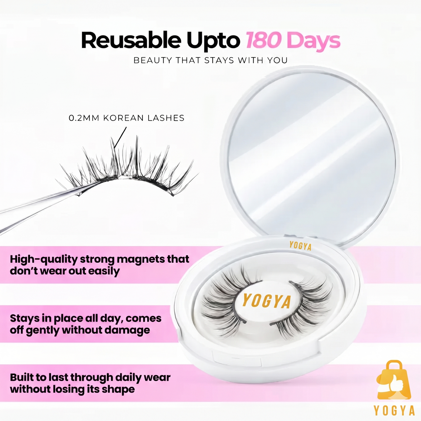 Magnetic Eyelashes Set — Glue-Free Glam in 30 Seconds