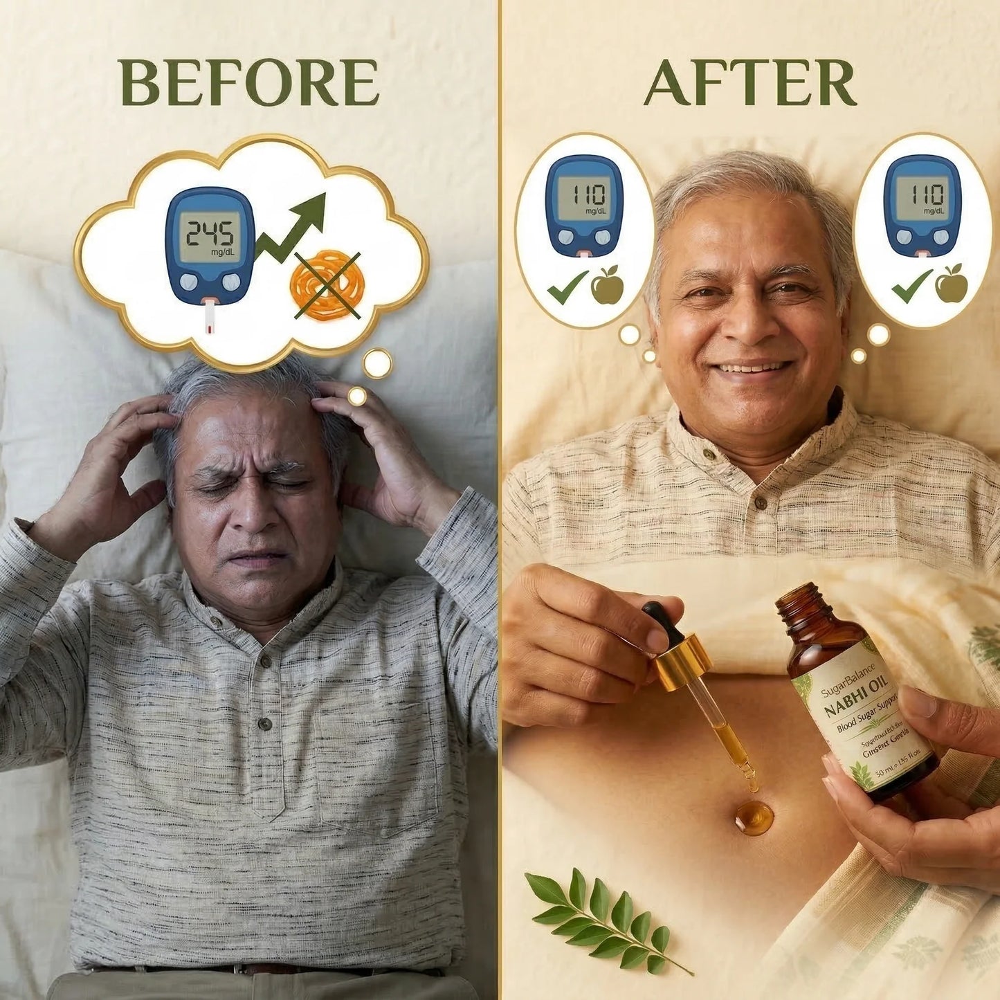 Sugar Balance Nabhi oil